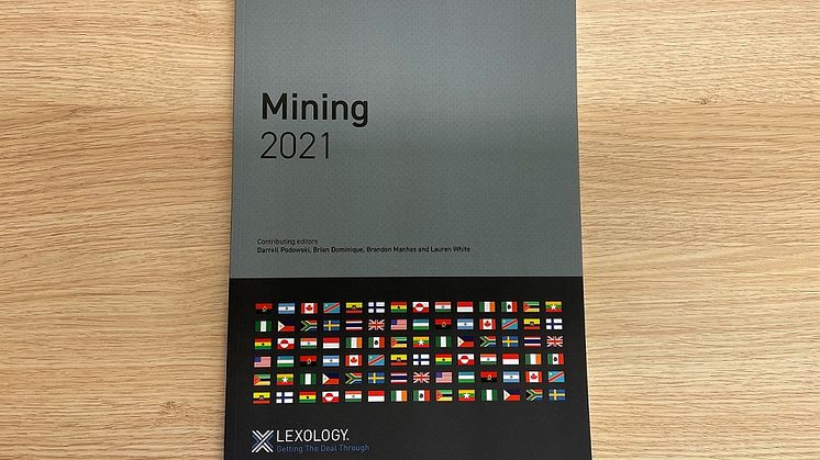 Foyen medverkar i Getting the Deal Through Mining 2021