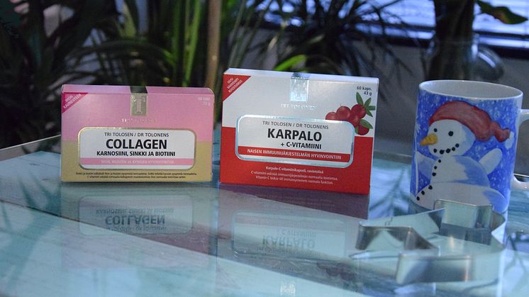 Tri Tolonen Collagen ja Karpalo+C