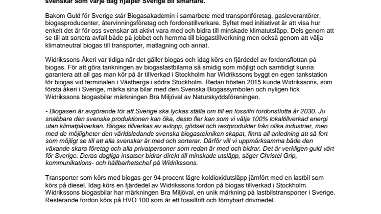Temavecka för svenskt klimatarbete