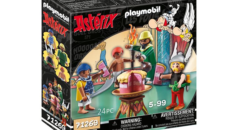 Asterix Pyradonis' vergiftete Torte (71269) von PLAYMOBIL