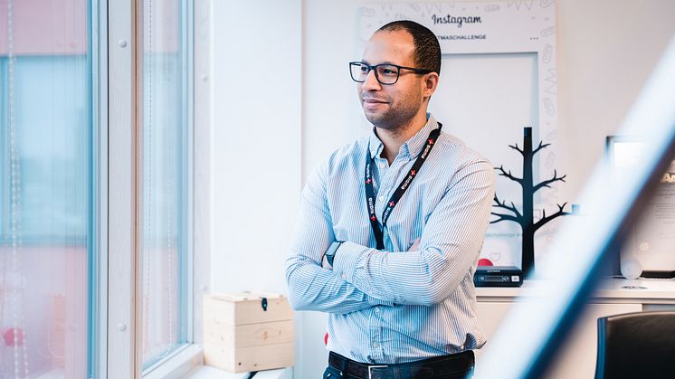 Frank Camara, ny enhetschef på Sigma Technology Software Solutions. 