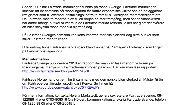 Här hittar du schyssta rosor i Helsingborg inför alla hjärtans dag