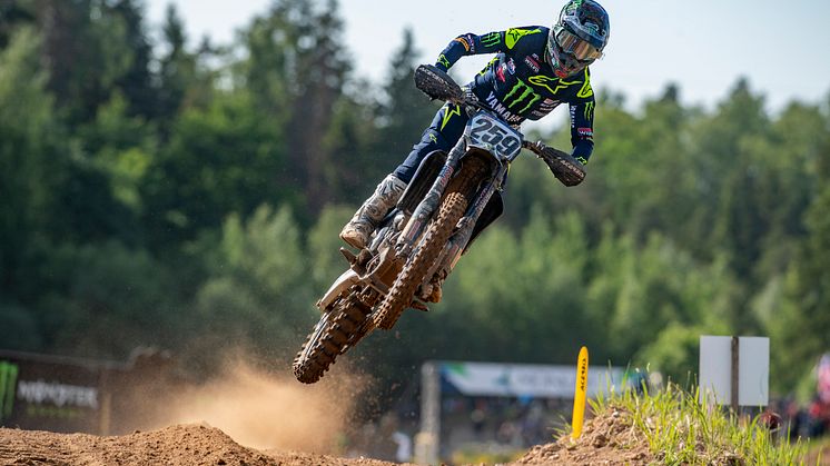 表彰台まであと一歩の総合4位を獲得した#259 グレン・コルデンホフ（YZ450FM）