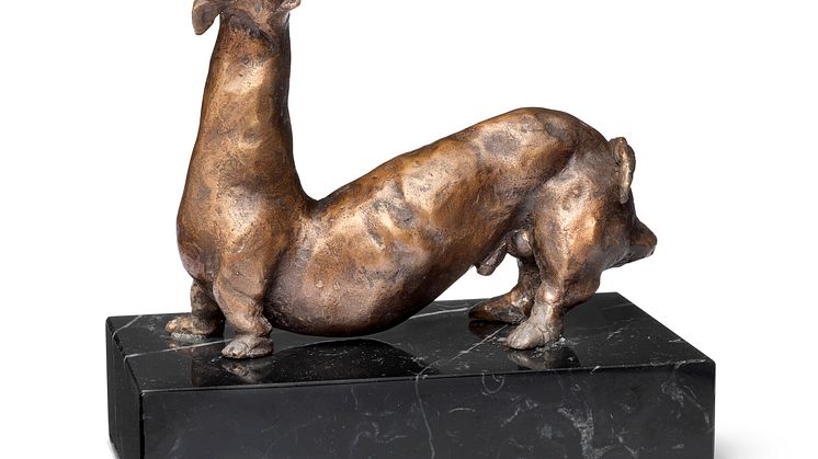 Prins Henrik: "Fabeldyr 5" (Gravhund)