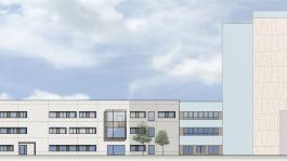 Nytt specialisttandvårdscentrum. Illustration: Pyramiden Arkitekter