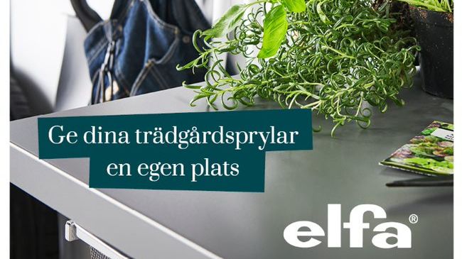 Elfa_Smart förvaring för trädgårdsredskap