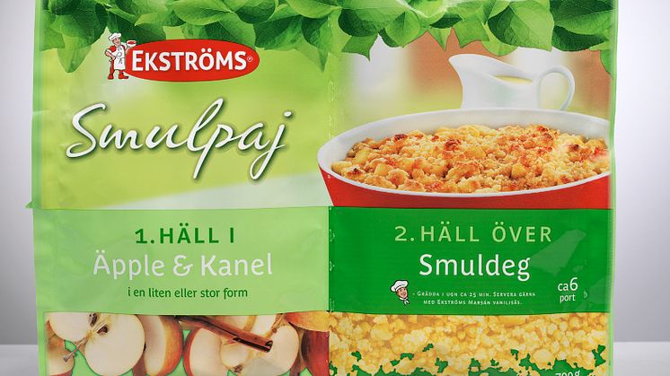 Ekströms Smulpaj  Äpple/Kanel 
