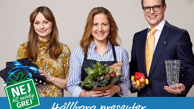 Våga säga nej till en onödig grej - tre experter tipsar om 24 hållbara presenter 