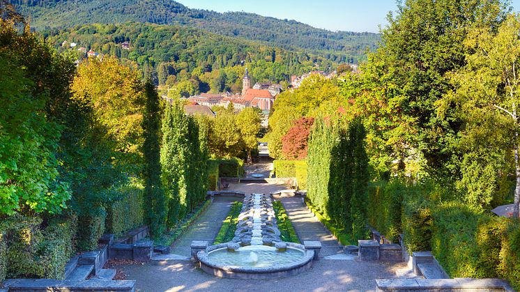 Baden-Baden:  Vandkunstanlæg Paradies ved Annaberg