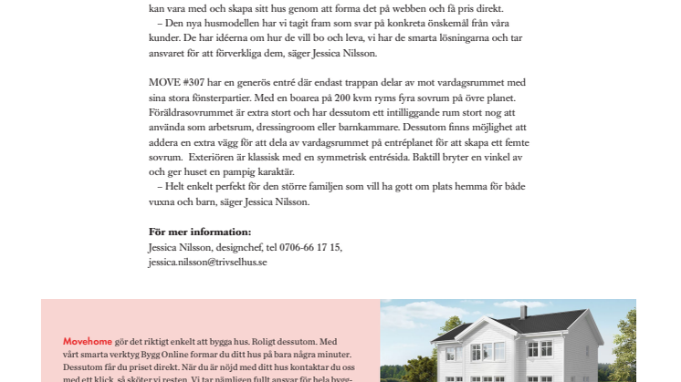 MOVE #307 - Ny familjevilla från Movehome
