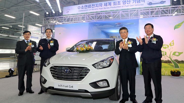 Hyundai ix35 FCEV – världens första serieproducerade bränslecellsbil