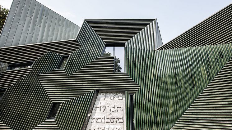 Mainz: Den nye synagoge, arkitekt Manuel Herz © GNTB/Florian Trykowski