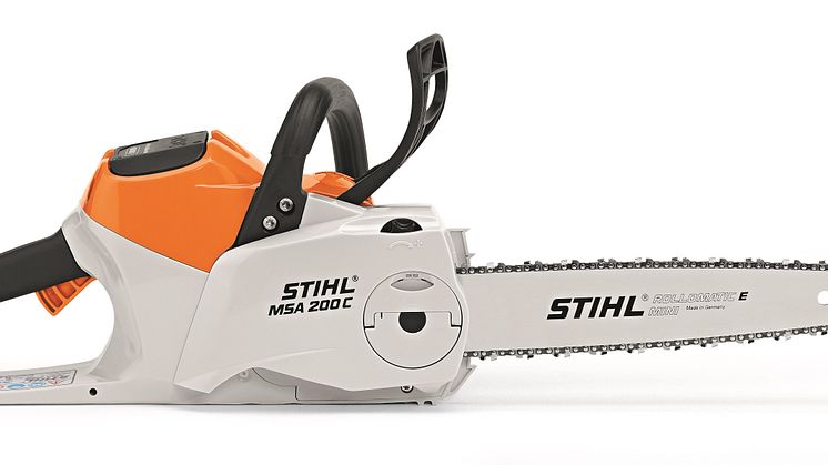 Stihls nye batteridrevne motorsag MSA 200 C-BQ