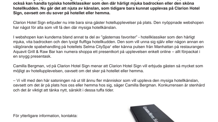 Härliga hotellupplevelser – både borta och hemma