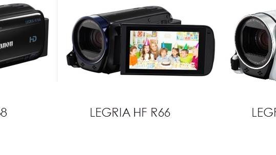 Fotografér, studer og del unike øyeblikk med  Canons nye LEGRIA HF R-serie