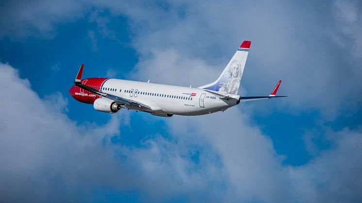 Norwegian med god passasjervekst og fullere fly i oktober