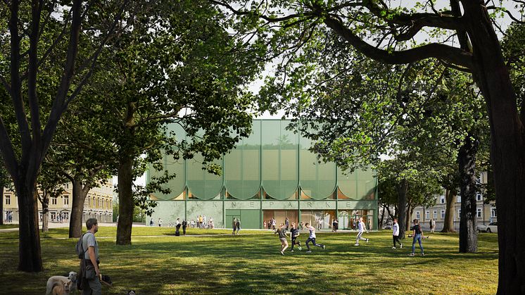 Djäkne idrottshall, 3D-visualisering: Playtime