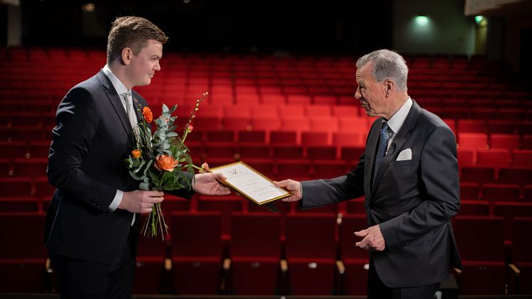 Simon Karlsson, Hanken-stipendiat 2021