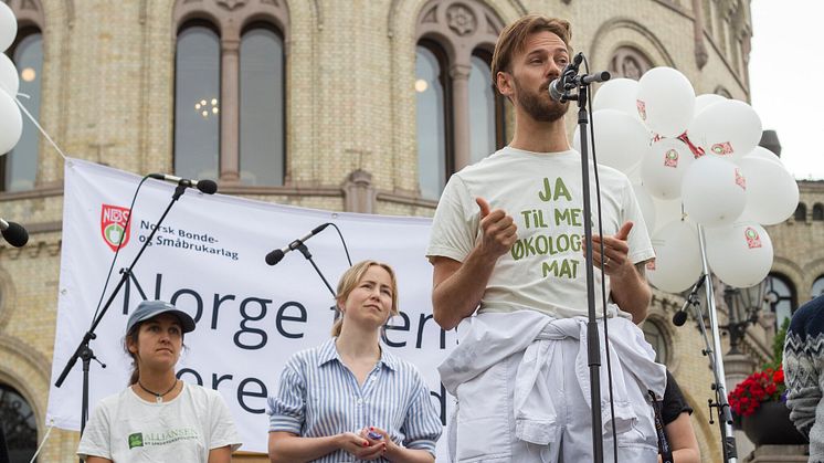 Leder i Økologisk Norge, Markus Hustad Foto: Nora May Engeseth, NBS
