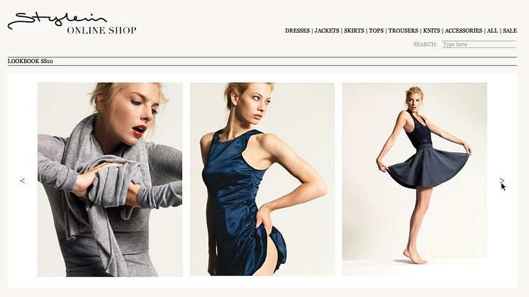 Svenska modemärket Stylein öppnar videobutik på nätet