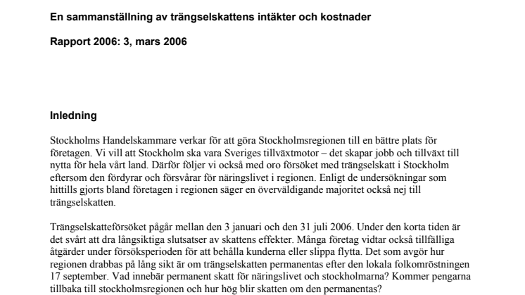 Ny undersökning: Inte ens dubbel trängselskatt täcker sina kostnader