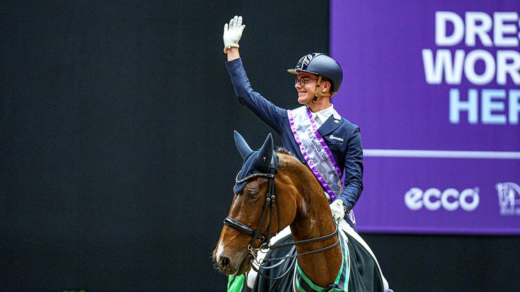 Marten Luiten med Fynona, foto Kim Lundin.