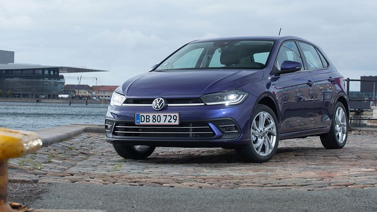 Den nye opdaterede Polo kommer med skarpere design og avanceret udstyr som IQ.Light-LED-matrix-forlygter og Travel Assist