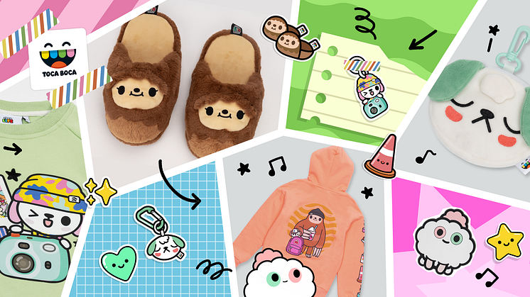 Leading Game Studio Toca Boca™ Unveils Debut Direct-to-Consumer Physical Apparel Collection