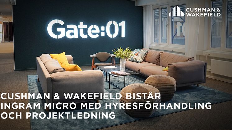 Cushman & Wakefield bistår Ingram Micro med hyresförhandling och projektledning