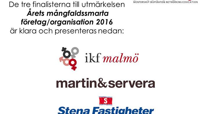 Martin & Servera nomineras för sitt mångfaldsarbete