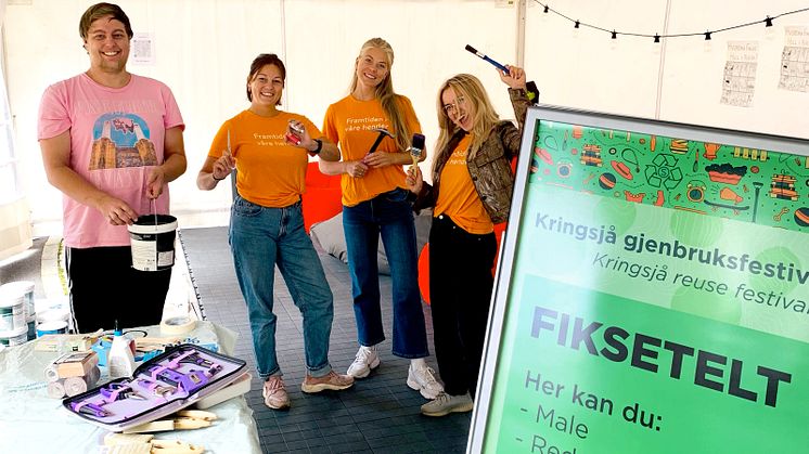Gratis gjenbruksfestival for Oslostudenter på Kringsjå