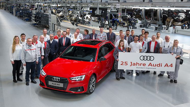 25 år med Audi A4