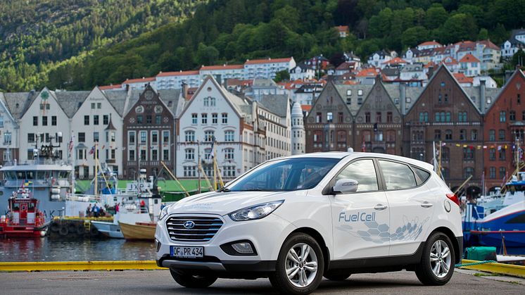 ix35 Fuel Cell i Bergen