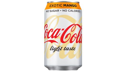 Coca-Cola light® kommer med ny design och mangosmak