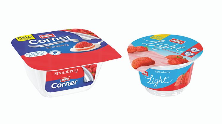 Müller revolutionises the nation's favourite yogurt brands