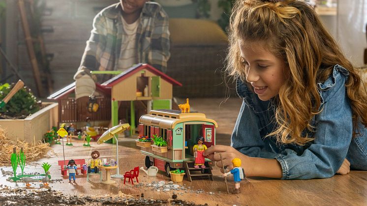 Neue Geschichten vom Lande: Der Bio-Bauernhof von PLAYMOBIL aus nachhaltigem Material