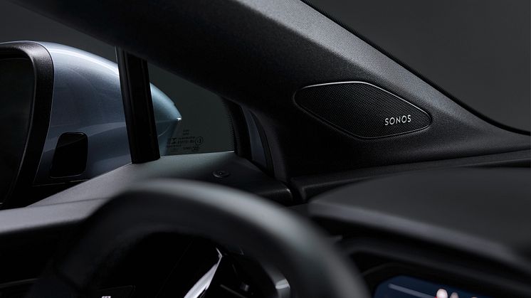 Sonos højtalere i Audis kompakte modeller