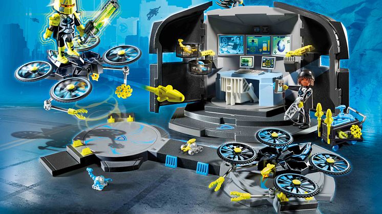 PLAYMOBIL 9250 Dr. Drone´s Command Center