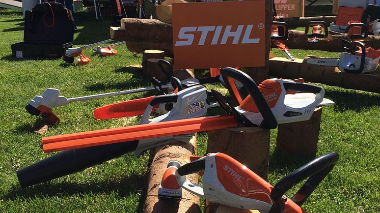 STIHL batterisortiment på Roskilde Dyrskue