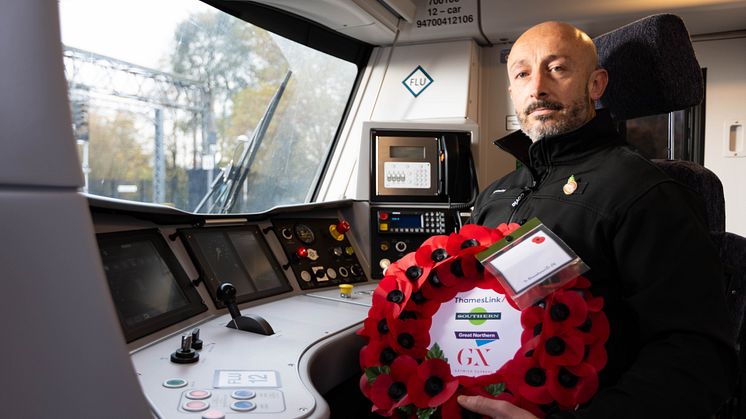 Thameslink Train Driver Noel prepares to head to London