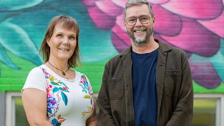 Förvaltningschef Annika Lindgren tillsammans med tf kommunchef Magnus Åkerlund. Foto Bodens kommun/KOMM