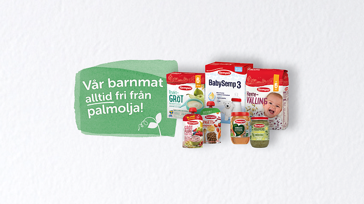 Semper Barnmat helt utan palmolja