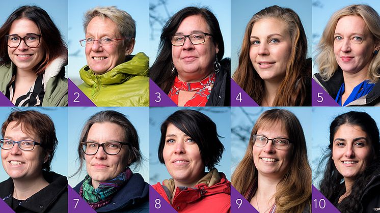 Finalisterna i Världens tuffaste jobb 2018. Fotograf: Stefan Tell