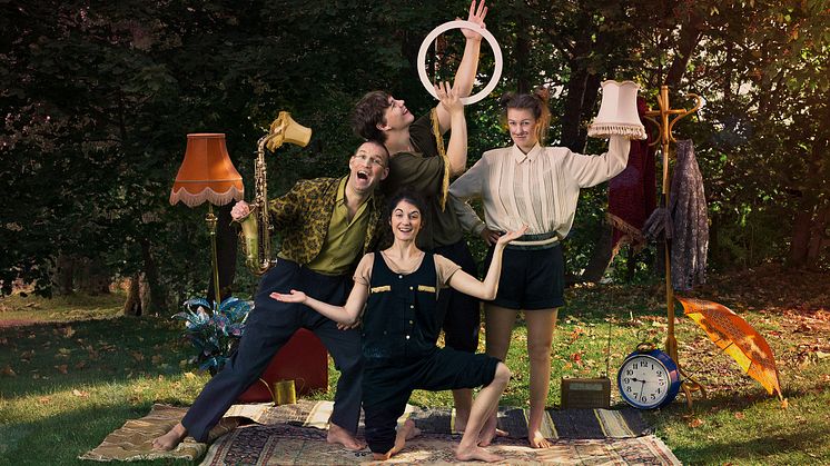 Artistgruppen Cirkus Tumult. Foto: Alex Hinchcliffe