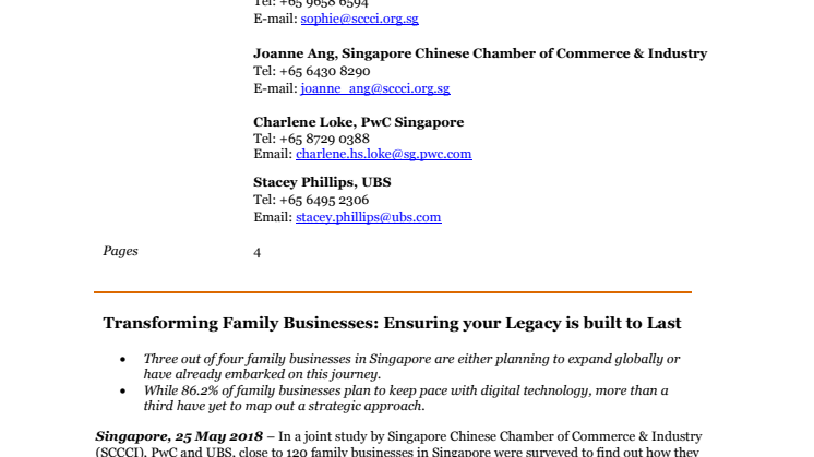 Transforming Family Businesses: Ensuring your Legacy is built to Last