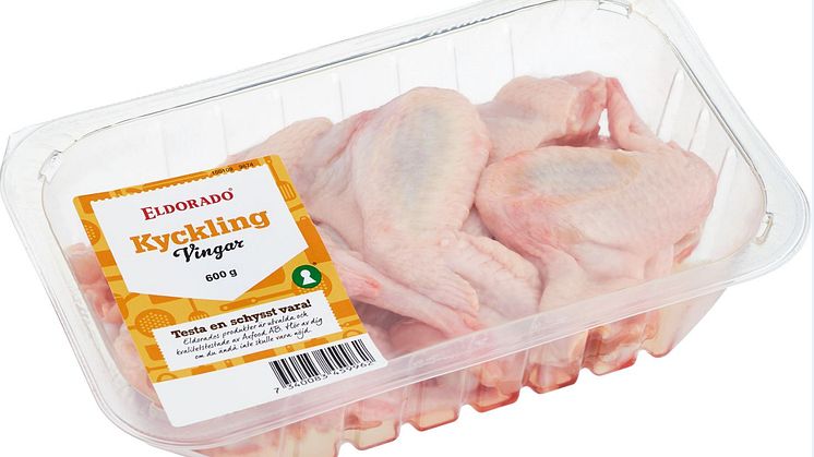 Eldorado kycklingvingar 600 g