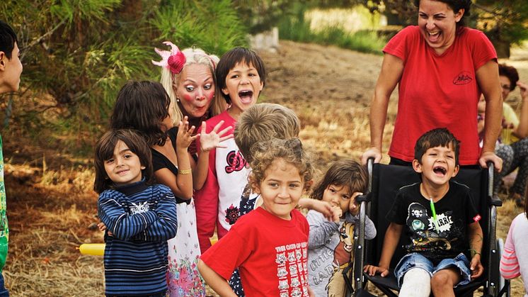 Clowner utan Gränser, Lesbos 2015.