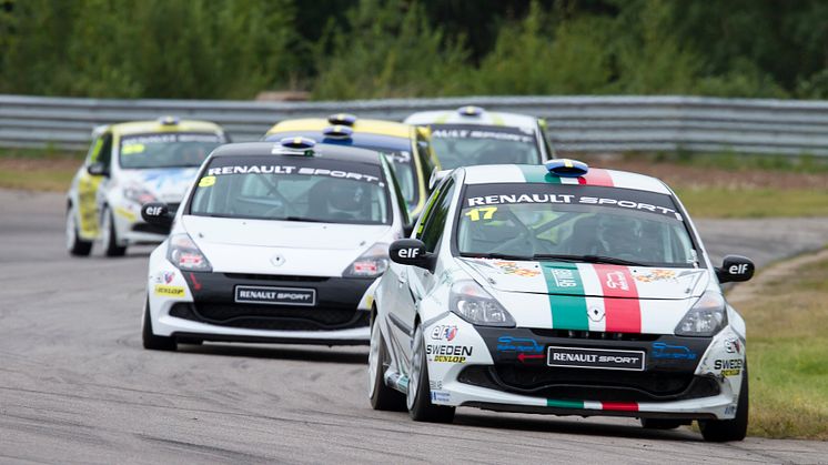 Hansson och Wernersson i Clio Cup-topp