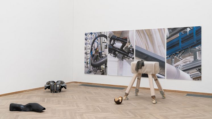 Alma Ulrikke Bille Stræde. Installationsview, Afgang 2021, Kunsthal Charlottenborg