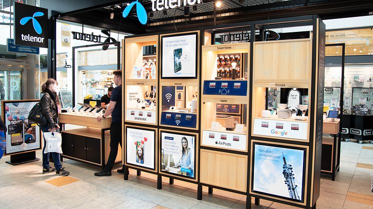 ​Telenor åbner ny konceptbutik i Ballerup